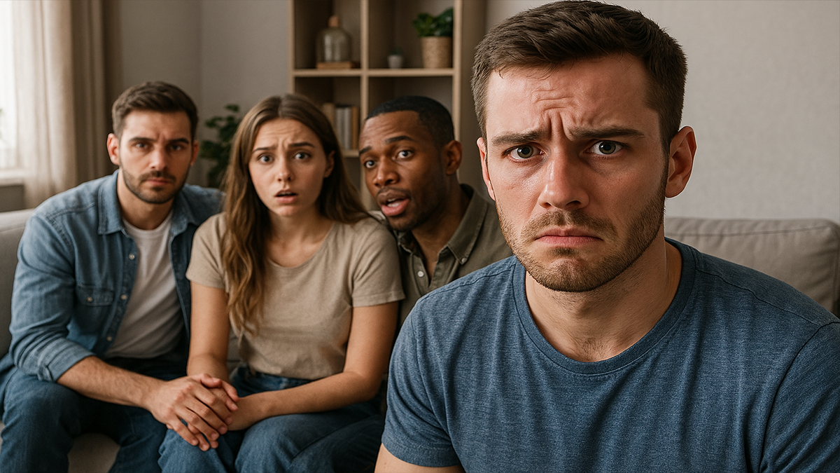 Муж пришёл домой - а там сюрприз