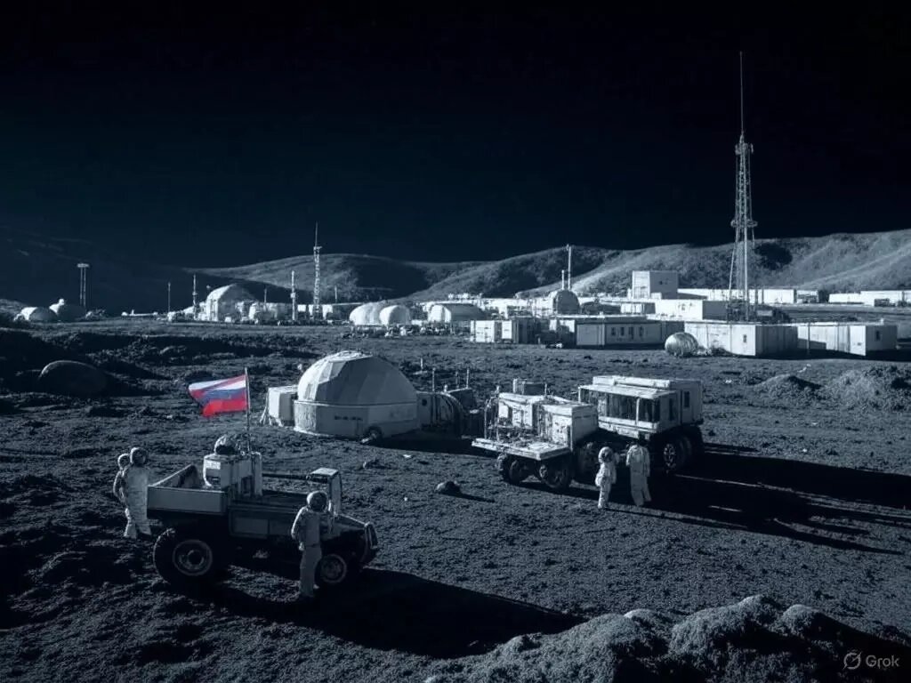 Россия должна была первой начать освоение полезных ископаемых на Луне. Фото: newizv.ru