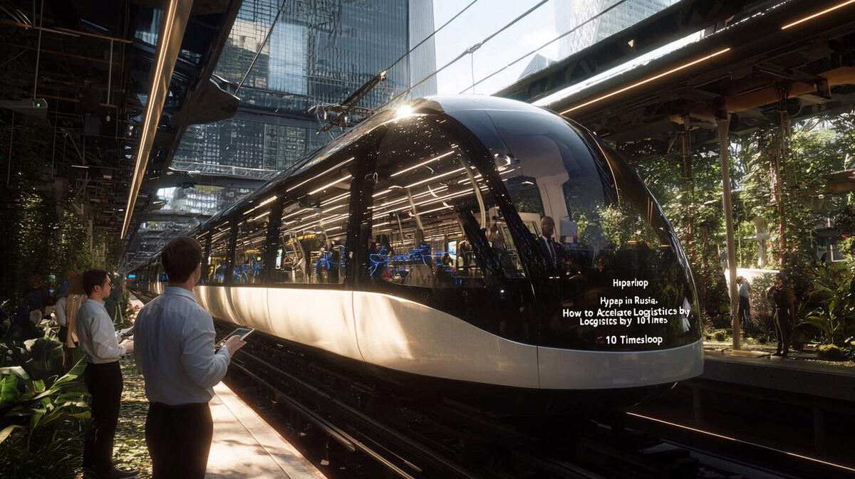    Гиперлуп в России: как ускорить логистику в 10 раз Khar_AG