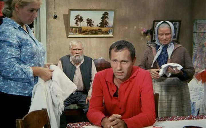 Кадр из фильма Калина красная "