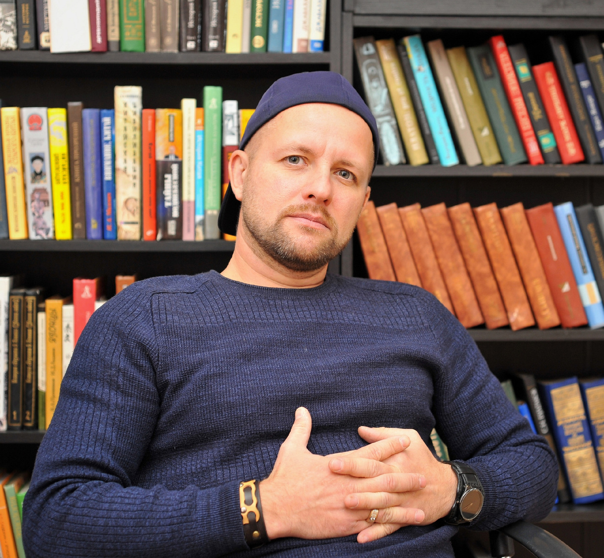 Так выглядит счастливый любитель книг