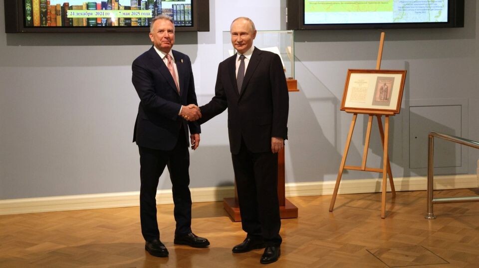    Владимир Путин и Стивен Уиткофф. Источник: kremlin.ru