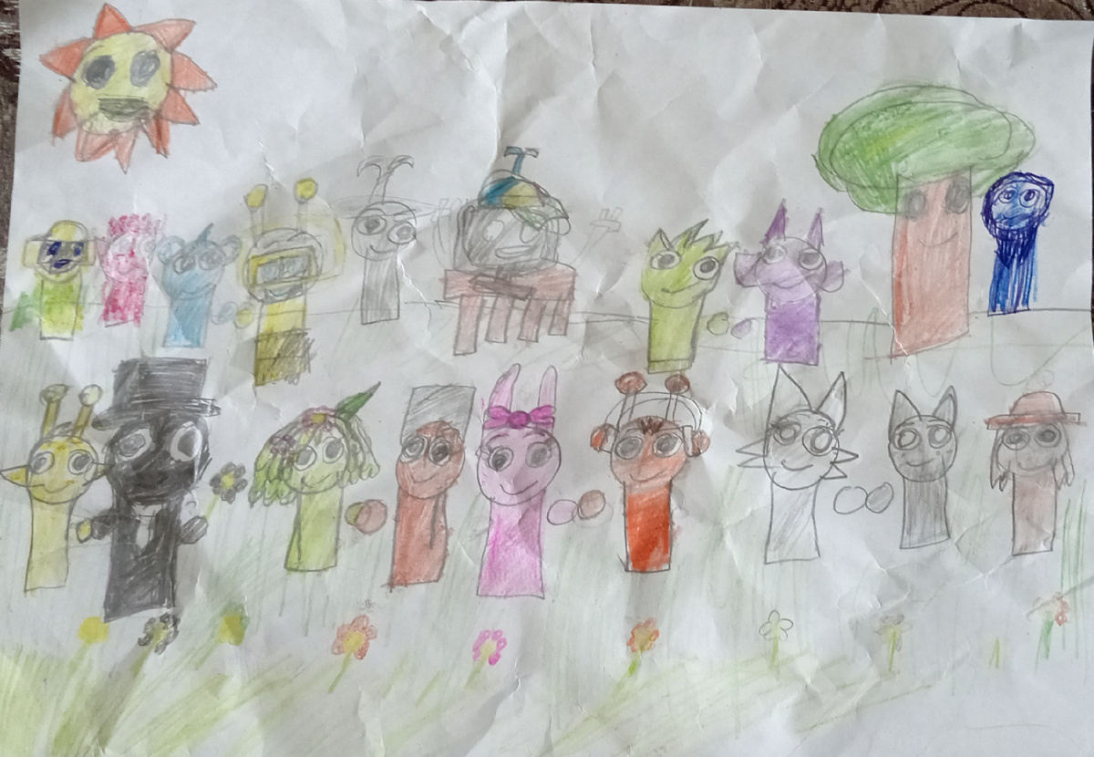 Рисунок дочки