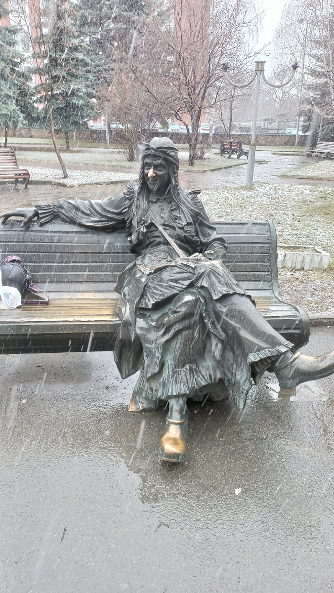 Вот в таком образе можно представить весну, решившую напроказничать