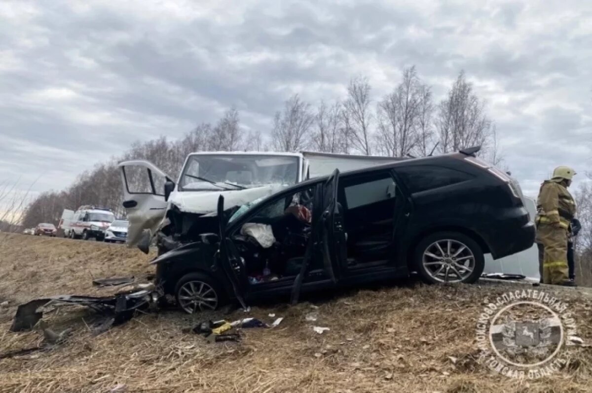    На трассе «Томск-Мариинск» произошла серьезная авария