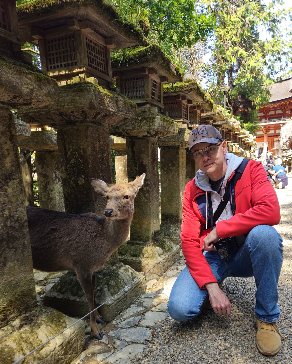 Город Нара, территория святилища Касуга Тайся