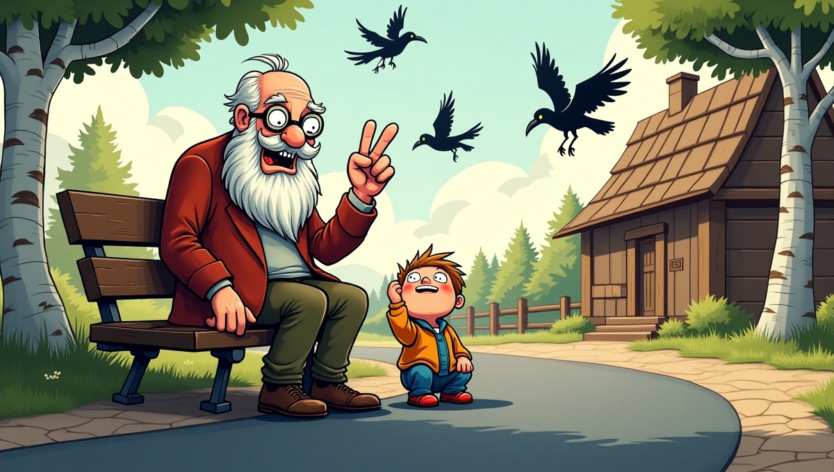 Мультяшная карикатура к статье