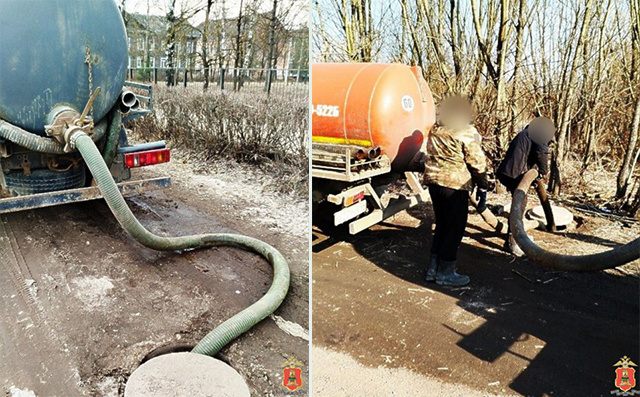 17 протоколов за слив нечистот в тверскую систему водоотведения – ассенизаторам