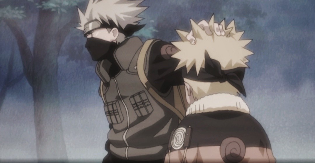 Новые победы и поражения (кадр м/с Наруто, 1 сезон 9 серия)