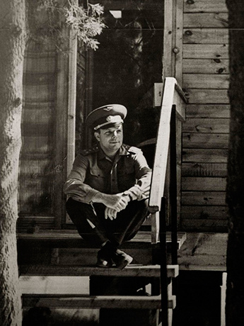 Юрий Гагарин во время визита в Казань. Боровое Матюшино, 1967 год