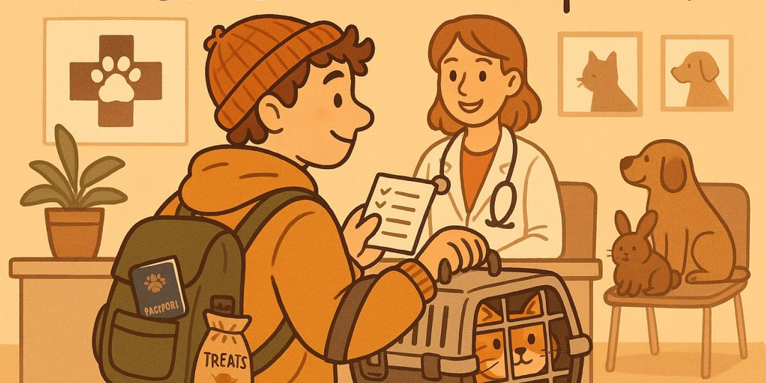 📋 Что взять с собой на приём в ветклинику