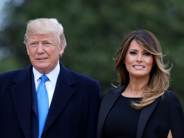 Дональд и Мелания Трамп