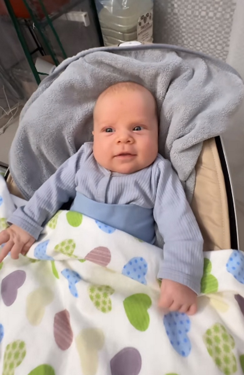 Анастасия Жемчугова показала сына Добрыню. Фото: соцсети