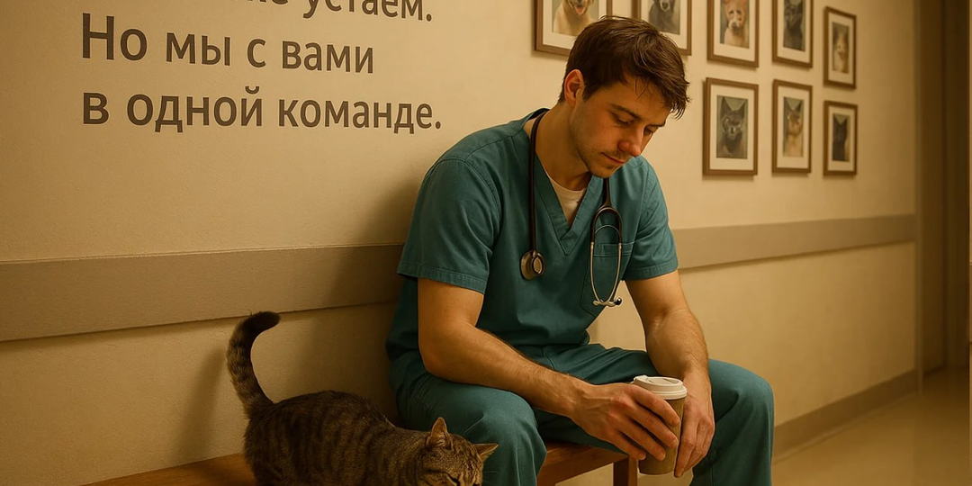🩺 Почему выгорают ветеринарные врачи — и как я с этим борюсь