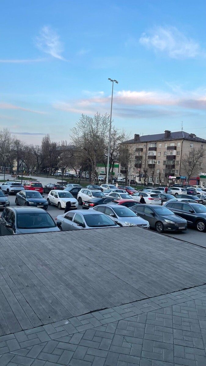 парковка забита!