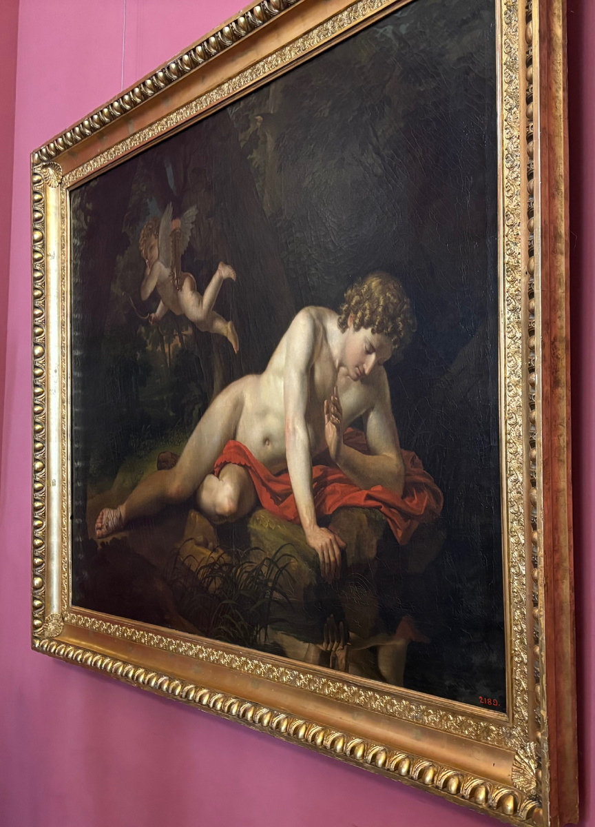 «Нарцисс, смотрящийся в воду» (1819 год), хранится в Государственном Русском музее.