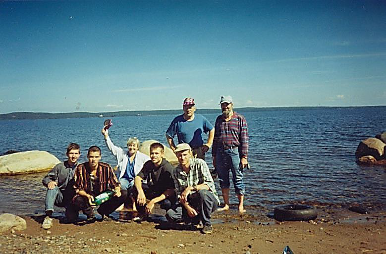 Петрозаводск, Онежское озеро.