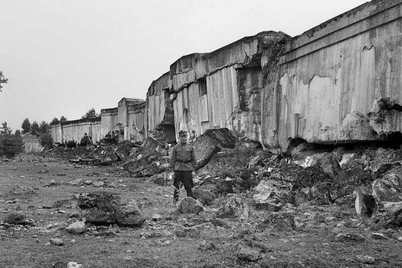 Фото 1939 г. с развалинами форта, найденное на сайте старых фотографий pastvu.com.