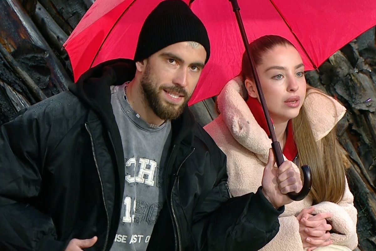 Игорь Григорьев и Катя Квашникова (фото из эфира на «Okko»)