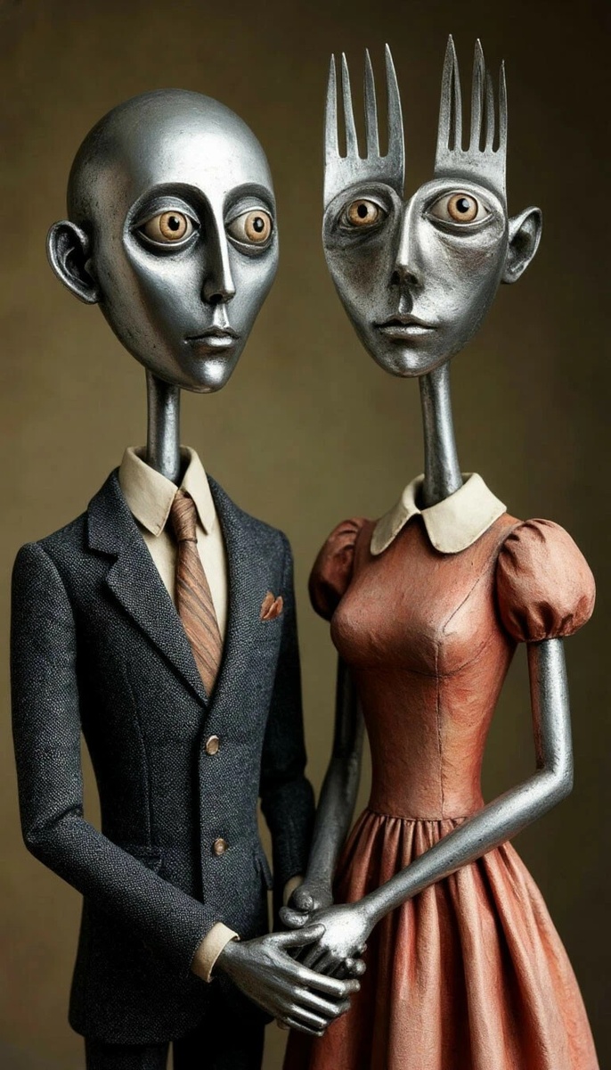 Антропоморфные столовые приборы