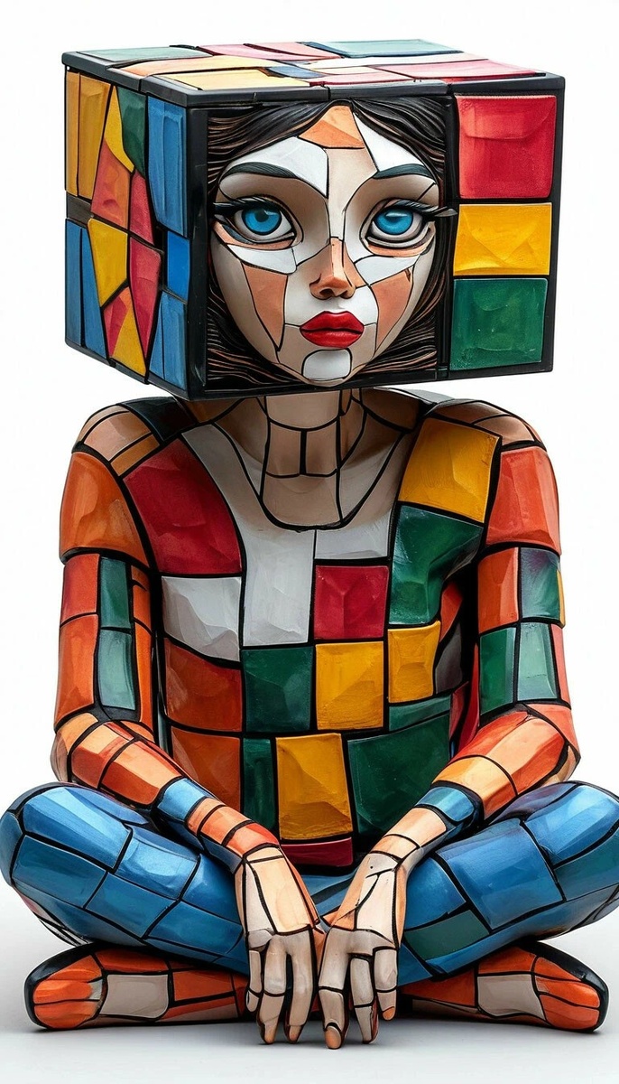 Антропоморфный кубик Рубика 