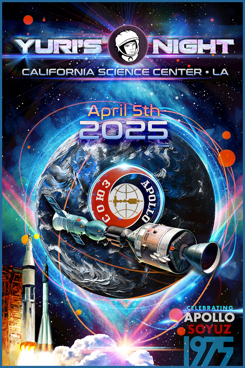 Плакат к Юрьевой ночи в апреле 2025 в Калифорнии, изображение из открытых источников