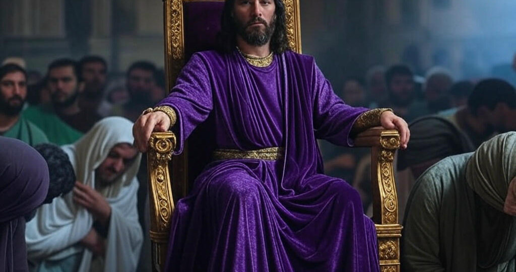 Иисус Христос, на самом деле, это свергнутый Император? Почему Исуса изображали в царских одеждах и на троне?