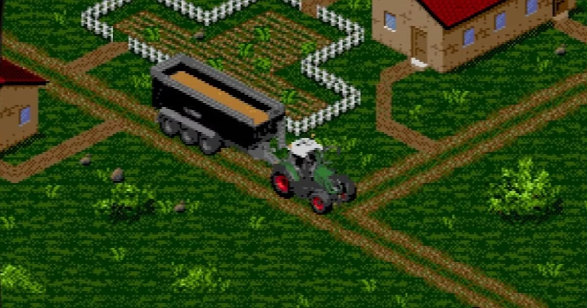 Скриншот игры Farming Simulator 16-Bit Edition