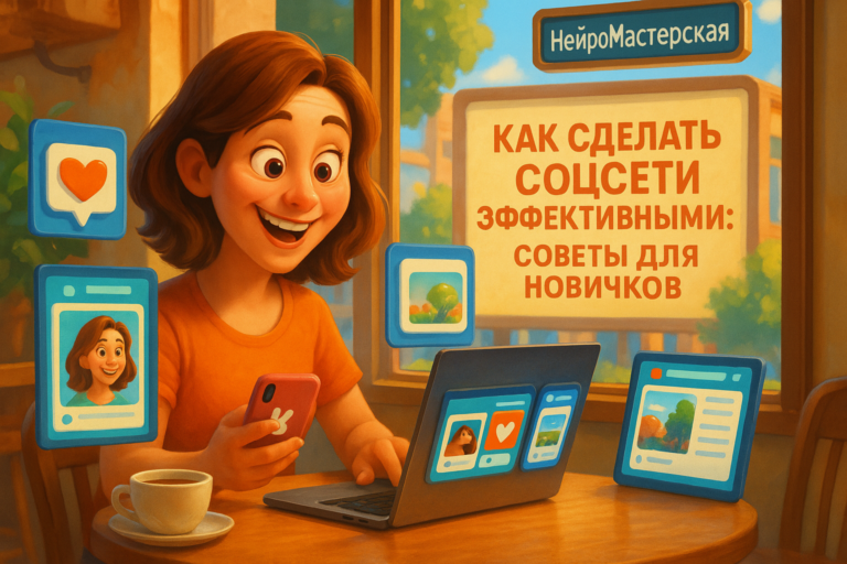    Как сделать соцсети эффективными: советы для новичков Оксана Солдатова
