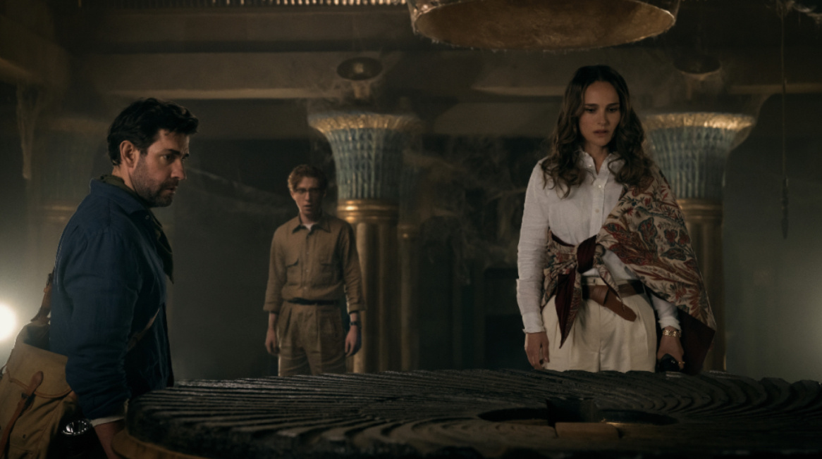 Джон Красински и Натали Портман в фильме "Фонтан молодости".