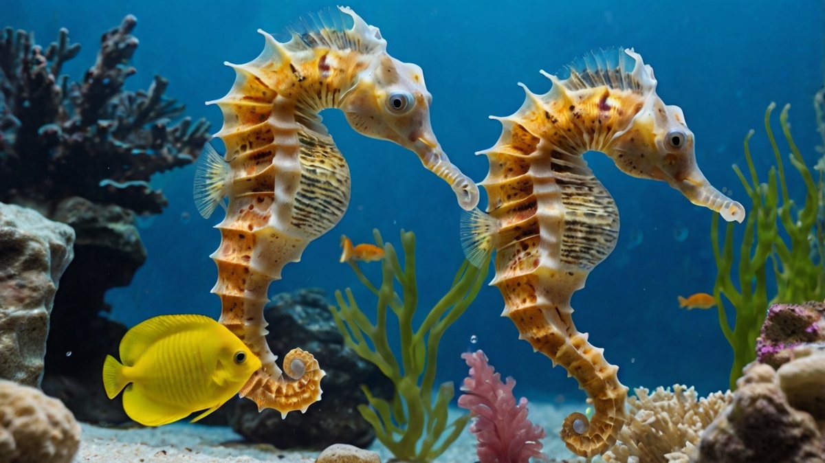 Подходящие соседи для морских коньков в аквариуме