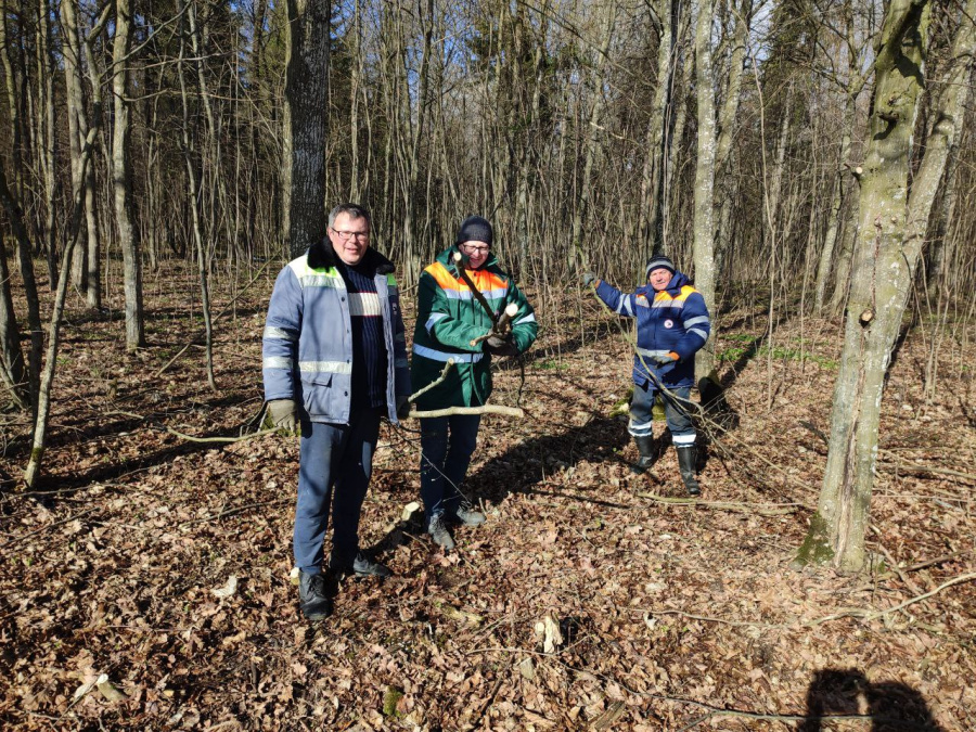    Участниками республиканского субботника стали сотрудники филиала КУП "Минскоблдорстрой" – "ДРСУ № 124"