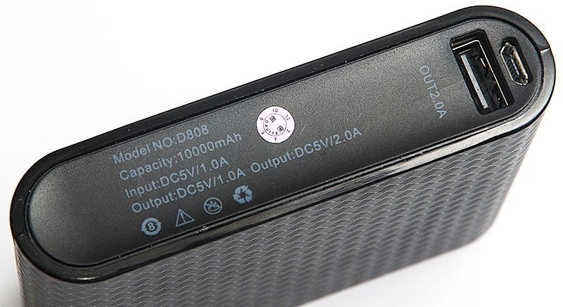 Основные характеристики пауэрбанка