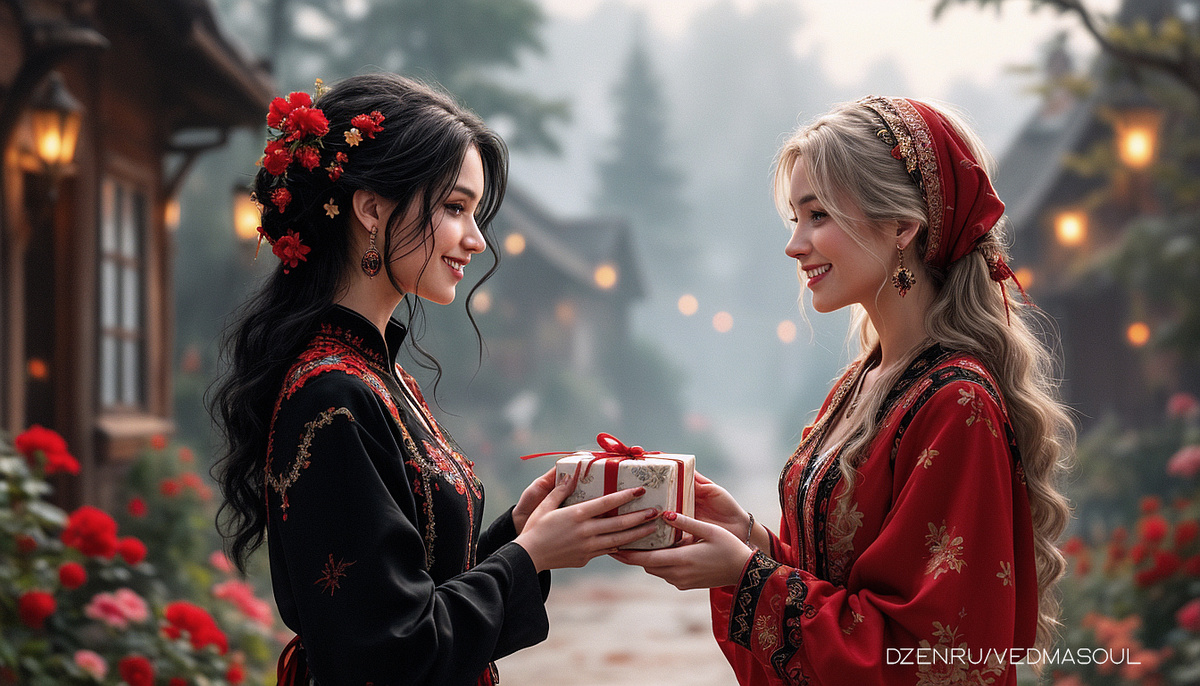 Авторское изображение @vedmasoul. Cгенерировано ИИ.  Подклад, порча, крадник