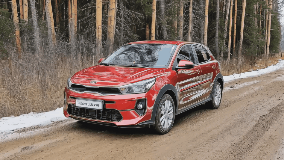 Камни стучат по днищу Kia Rio X ритмичнее метронома — природный камертон для проверки прочности нервной системы водителя.