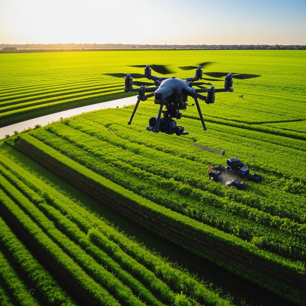 Дроны — это не просто модный гаджет, а серьёзный инструмент для сельского хозяйства. 