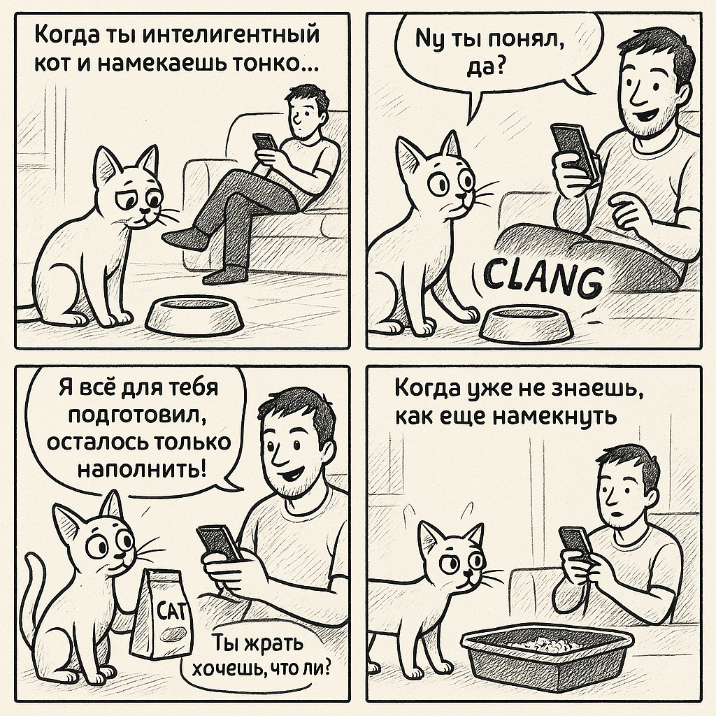 Намёки? Нет, не слышал