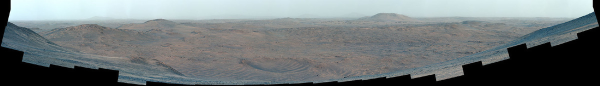 Vсследования на западной окраине кратера Джезеро