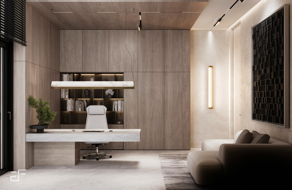 Как обустроить рабочий кабинет дома: стиль, комфорт, продуктивность