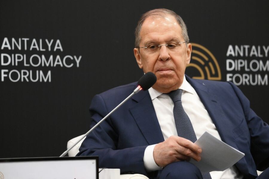    Министр иностранных дел России Сергей Лавров на Анталийском дипломатическом форуме / Источник: © Алексей Майшев/РИА Новости