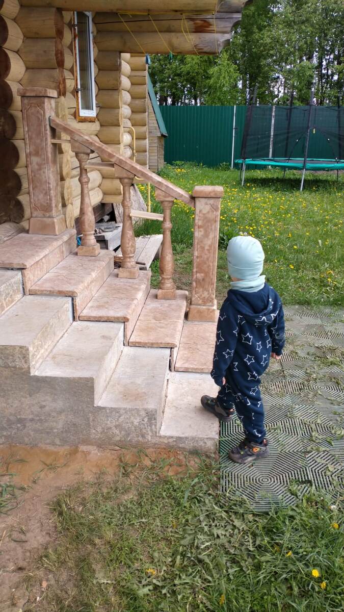 Балюстрада из архитектурного бетона 