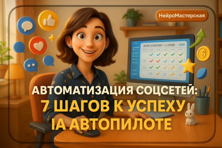    Автоматизация соцсетей: 7 шагов к успеху на автопилоте Оксана Солдатова
