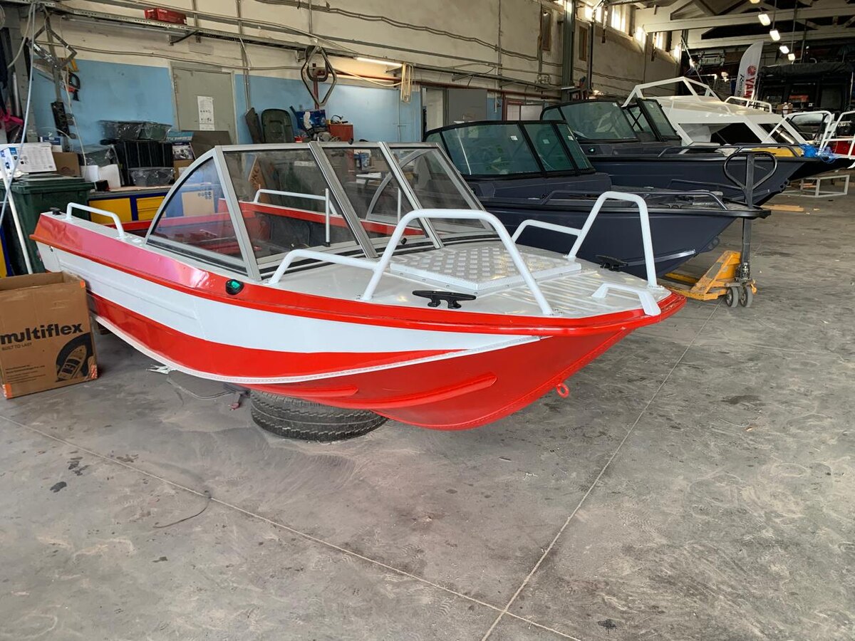 Тюнинг лодки Ока 4