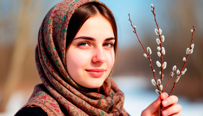 Собирать вербу полагается в Лазареву субботу. Изображение: "Шедеврум"