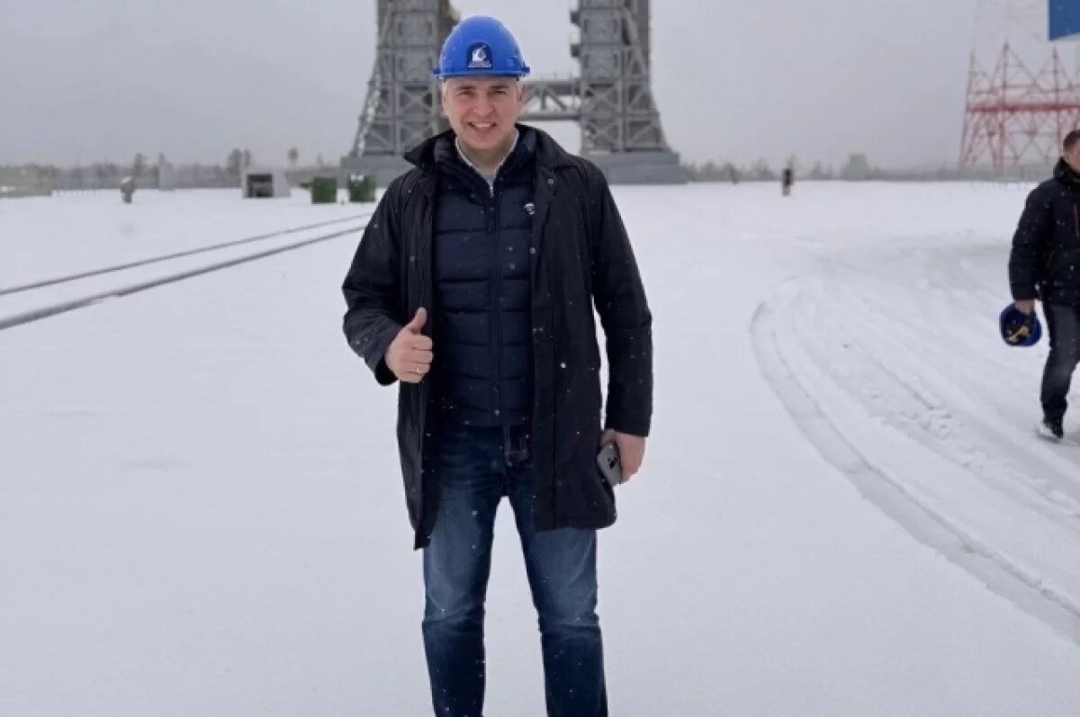    Глава Ноябрьска опубликовал поздравление с космодрома «Восточный»