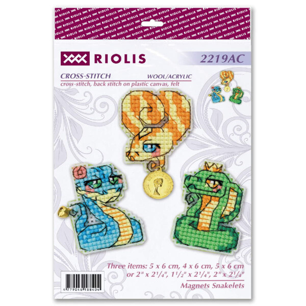 Riolis. Магниты "Змейки"(арт. 2219АС)