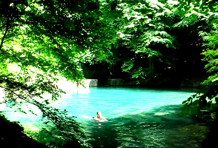 Легкость, словно крылья выросли, после купания в Юсуповском озере.