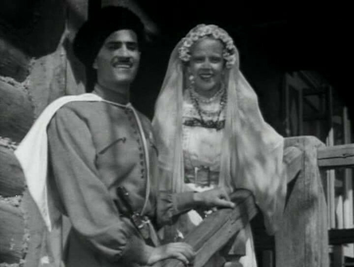 Кадр из фильма "Свинарка и пастух". 