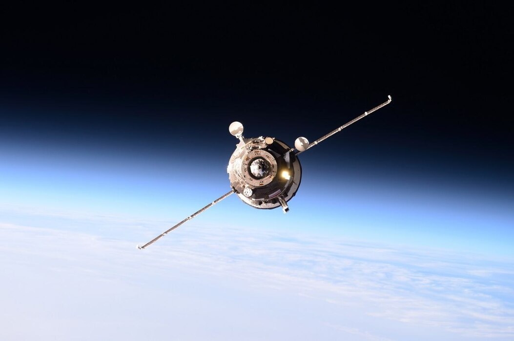 Полёт транспортного космического корабля "Прогресс"