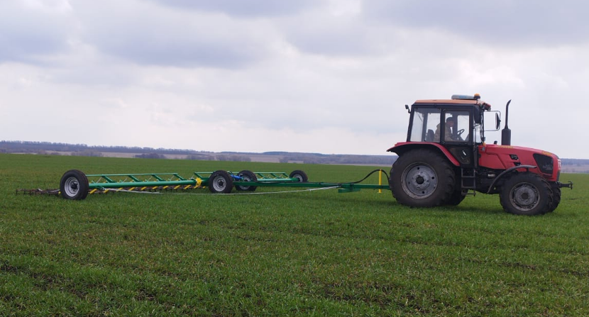 БЗГ-12 — зубовая гидрофицированная борона для эффективной обработки почвы!